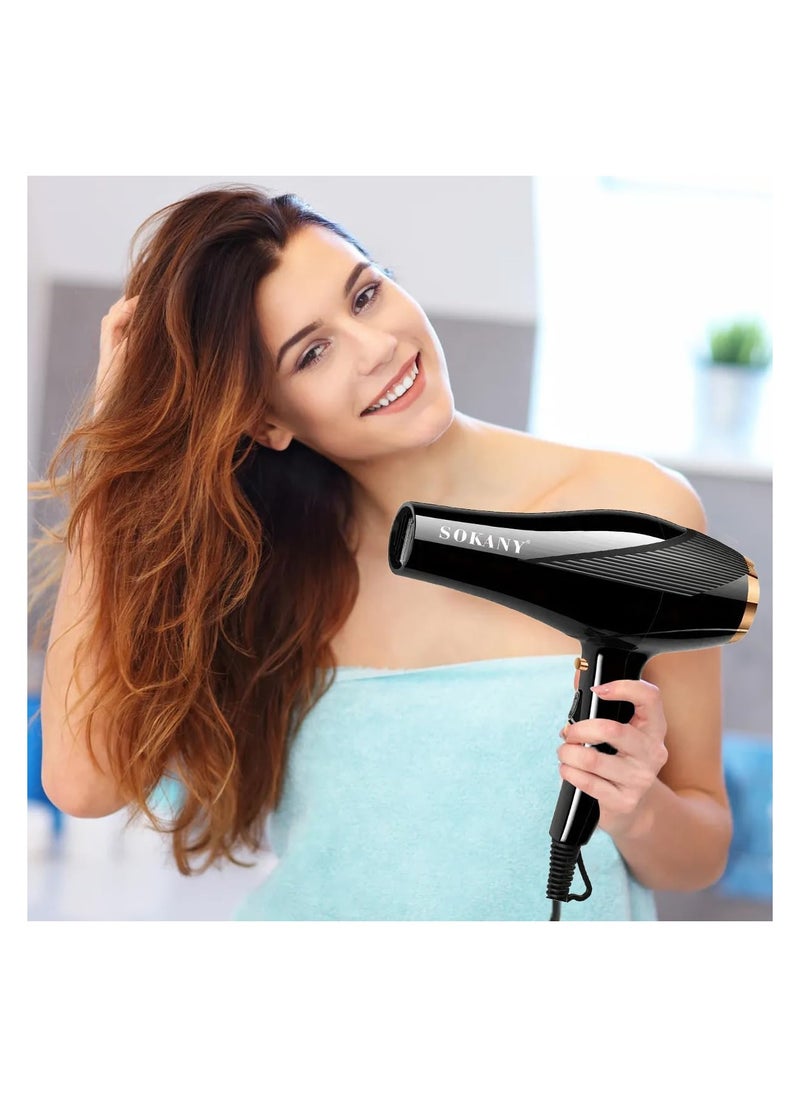 sokany - SK-2214 Professional Hair Dryer - 2600W - Image 1