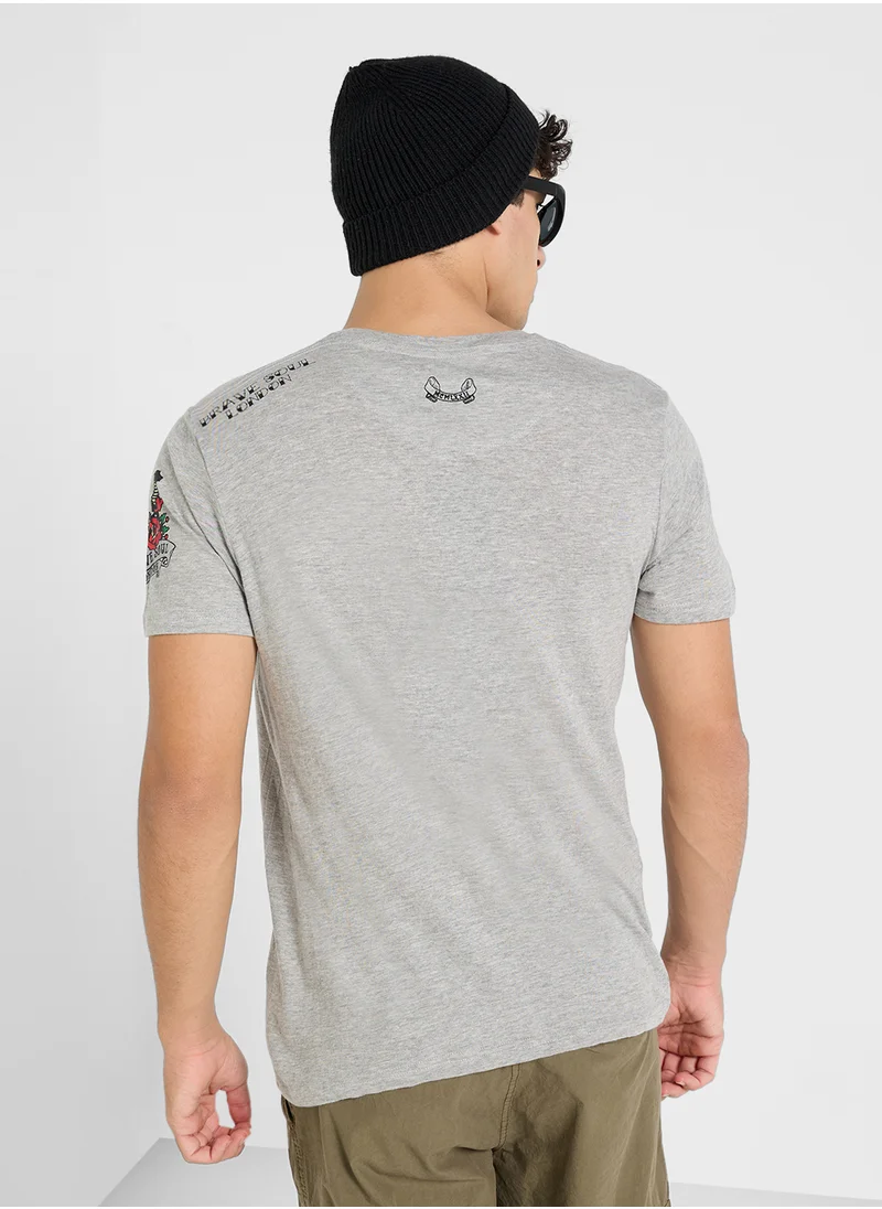 برايف سول Crew Neck T-Shirt