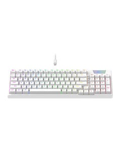 havit Gamenote KB885L Mechanical Keyboard, White - 50 Million Keystroke Lifespan, Customised RGB Backlit, Gasket Structure Design, Separable Design of Keyboard & Cable, All Keys Role Over | HVKB-KB885L-WH  - Image 4