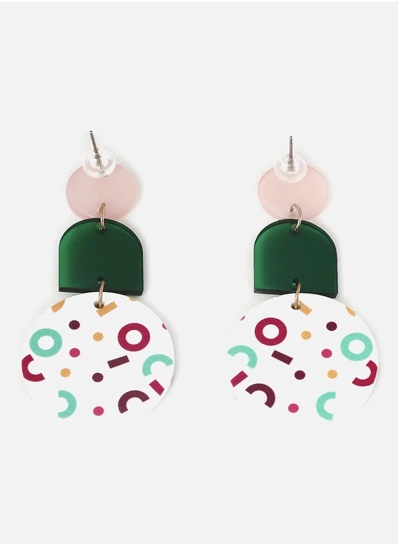 SOHI Trendy Designer Drop Earring