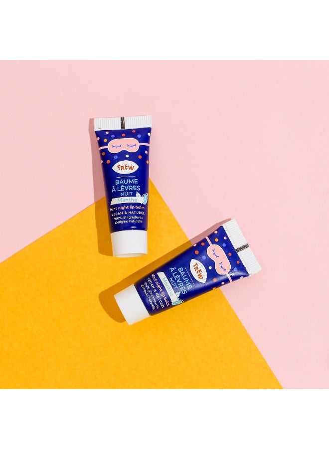 Trew Overnight Mint Night Lip Balm - Image 3