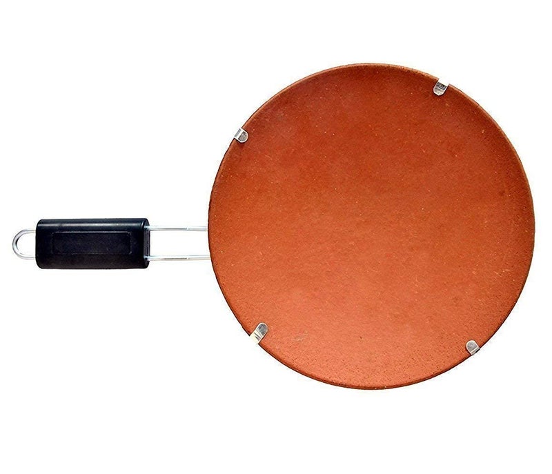 HEALTHYINDIA HEALTHYINDIA Clay Terracotta Chapati Tawa Earthen Products with Stand 225 cm TWS - Image 4