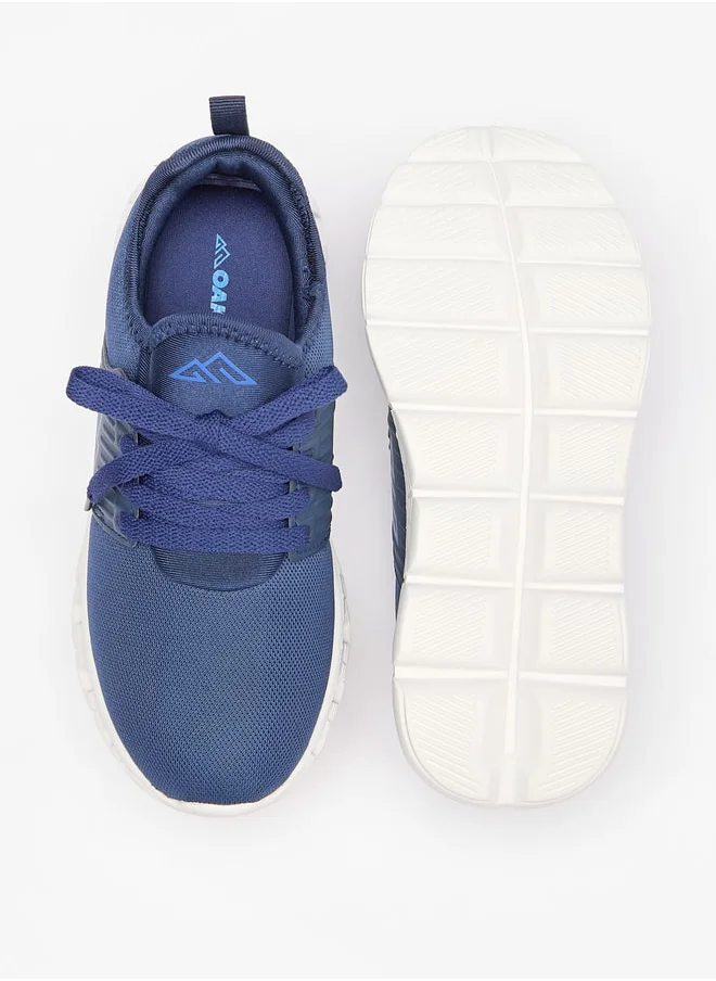 Oaklan by Shoexpress Boy's Logo Detail Sports Shoes with Lace-Up Closure