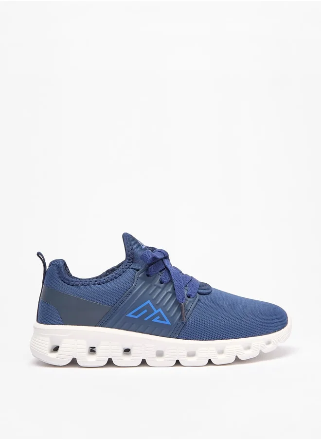 Oaklan by Shoexpress Boy's Logo Detail Sports Shoes with Lace-Up Closure