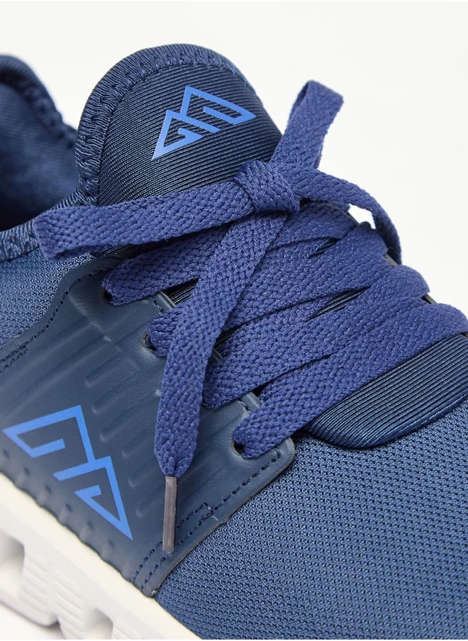 Oaklan by Shoexpress Boy's Logo Detail Sports Shoes with Lace-Up Closure
