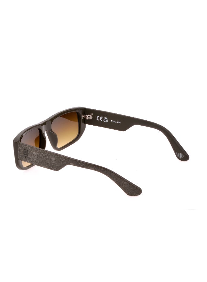 POLICE Full Rim SQUARE Sunglasses SPLL1355073M - Image 4