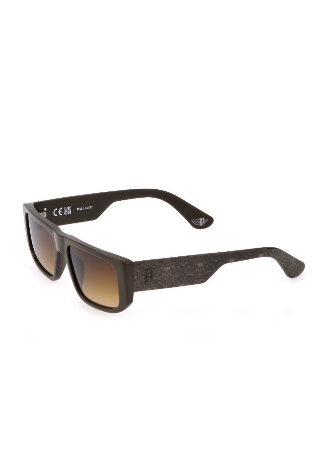 POLICE Full Rim SQUARE Sunglasses SPLL1355073M - Image 2