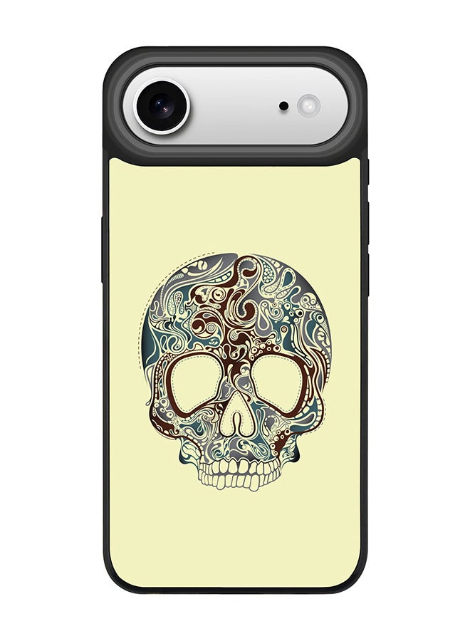 Stylizedd iPhone Air Case, [Compatible with MagSafe] Slim Magnetic cover Phone Case iPhone Air -Skully Tattoo - Image 1