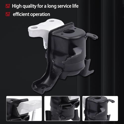 YBDDZH Engine Motor Mount Kit Compatible with 2009-2019 Corolla 1.8L Auto Transmission Repklace OE A42024 123050T170 123050T171 1pcs - Image 3