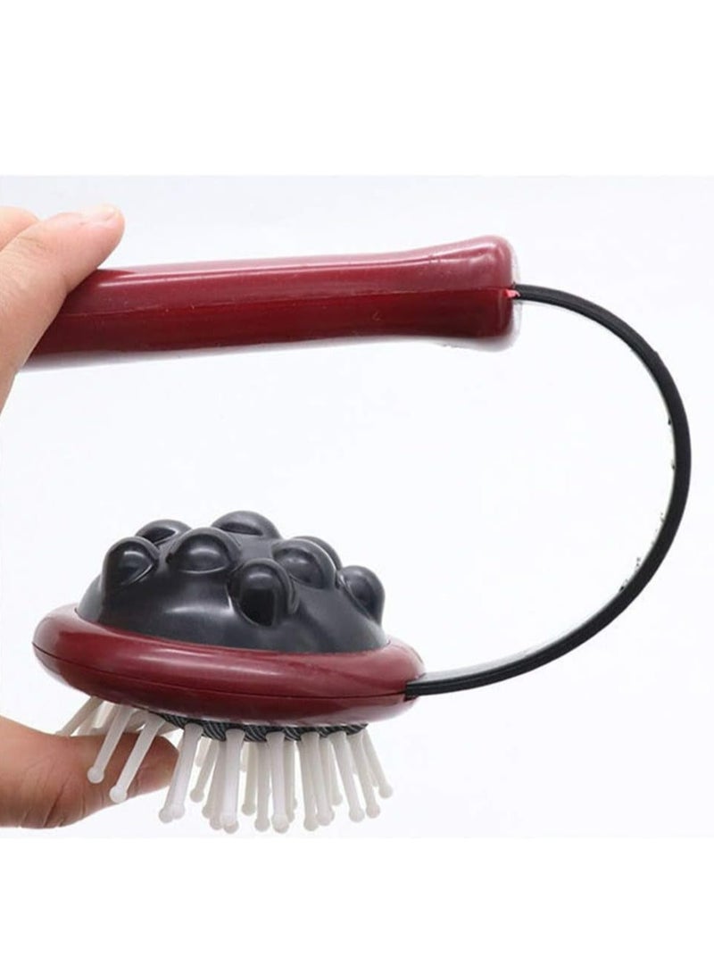 Loquat 1pc Manual Back Massagers,Relaxing Massage Pat Stick for Neck Shoulder,Middle-aged And Elderly Life Companion, Multifunctional Massage Hammer, Meridian Hammer, Fitness Pounding Back, Scratching Beat - Image 5