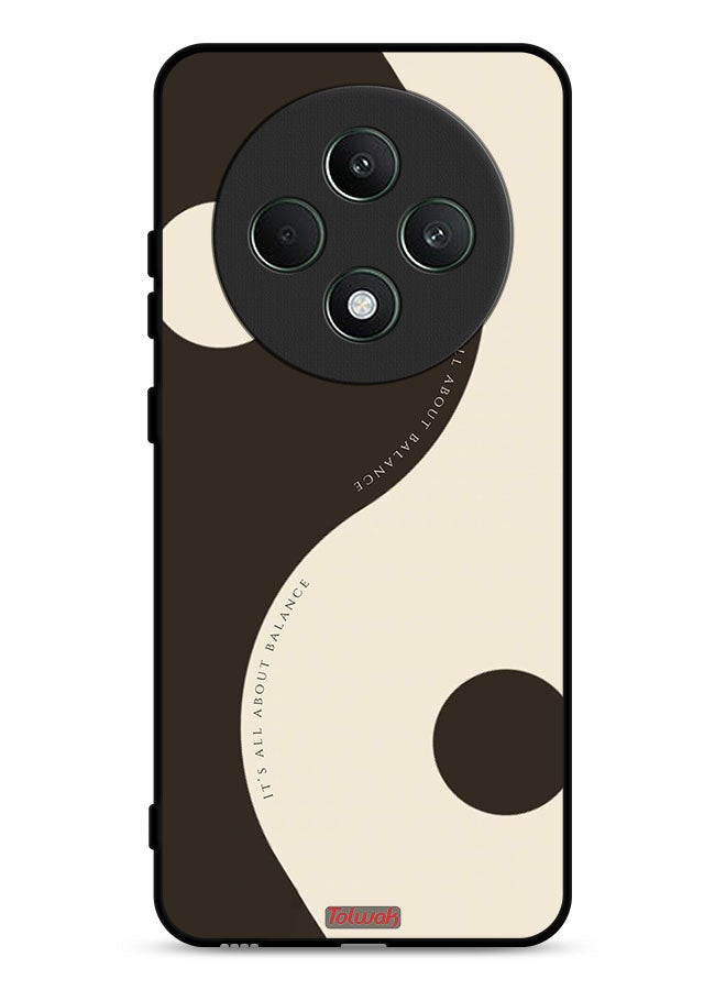 Tolwak Oppo Reno12 F 5G Protective Case Cover Its All About Balance - Image 1