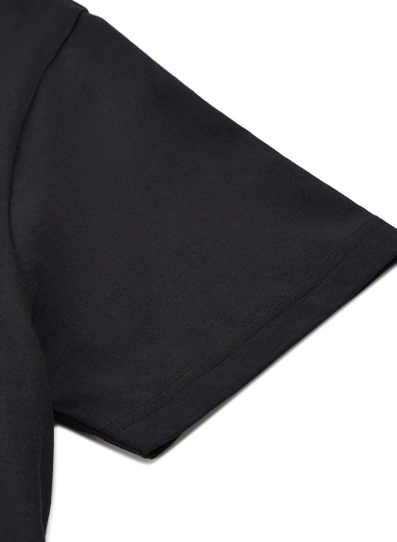 GIORDANO Men's Slim Fit Cotton Jersey Message Print Tee - Image 4