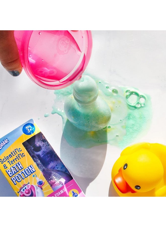 Mr. Bubble The Original Kids Bath Bomb Potions - Colorful Fizzy Fun - Cool Foam and Bubble Science Beaker for The Bath (Pack of 4) - Image 3