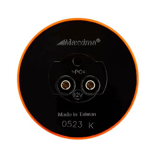 Maxxima M11300Y Amber 2-1/2" Round Clearance Marker Light - Image 3