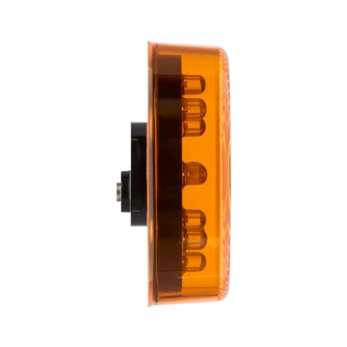 Maxxima M11300Y Amber 2-1/2" Round Clearance Marker Light - Image 2