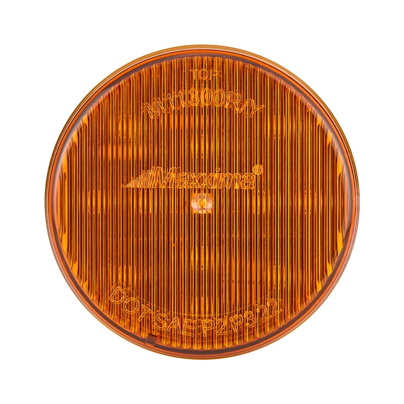 Maxxima M11300Y Amber 2-1/2" Round Clearance Marker Light - Image 5