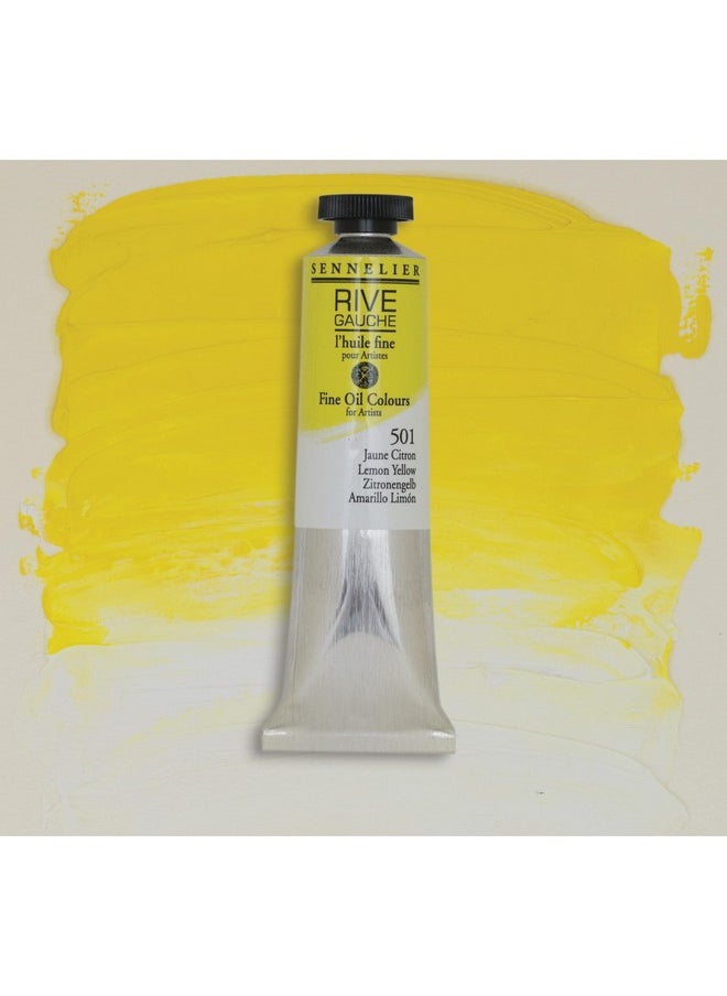 SENNELIER Rive Gauche Artist Oil Color 40 Ml Lemon Yellow  - Image 5