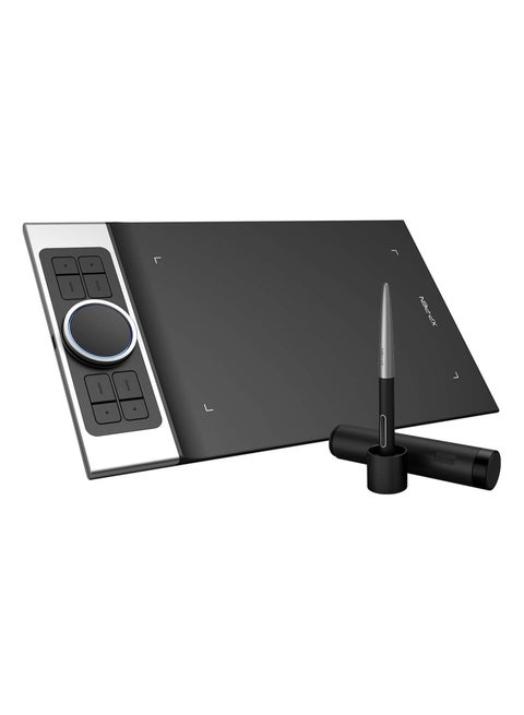 Deco Pro Graphics Drawing Tablet 9x5 Inch with Tilt Function, Double Wheel, 8 Shortcut Keys, and 8192 Levels of Pressure Sensitivity