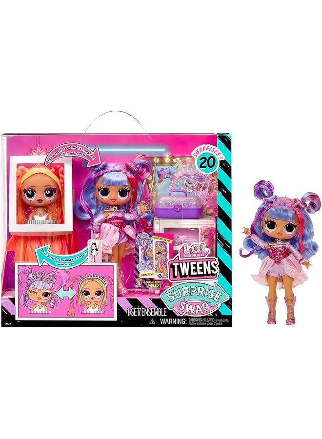 L.O.L. SURPRISE! Tweens Swap Series Buns 2 Braids Bailey Fashion Doll With 20 Plus S Including Styling Head And Fabulous Fashions And Accessories Great For Kids Ages 4 Plus - Image 1