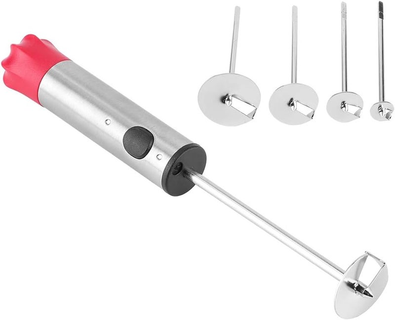 klarako Apple Corer, 4 Sizes Stainless Steel Vegetable Fruit Spiral Knife Apple Corer Drill Cutter for Zucchini Potato Carrot Pear Veggies - Image 1