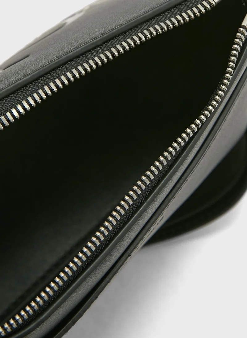 Calvin Klein Jeans Monogram Detailed Crossbody