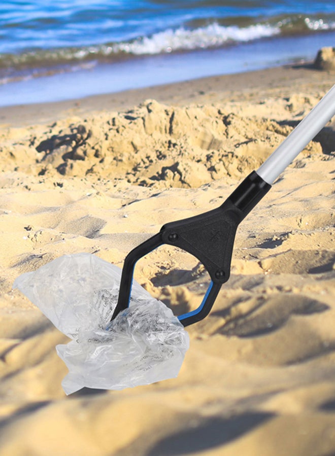 AL SANIDI مشعل فحم وحطب، موقد طهي شيف، فضي، الحجم 30*30*35 سم - Image 5