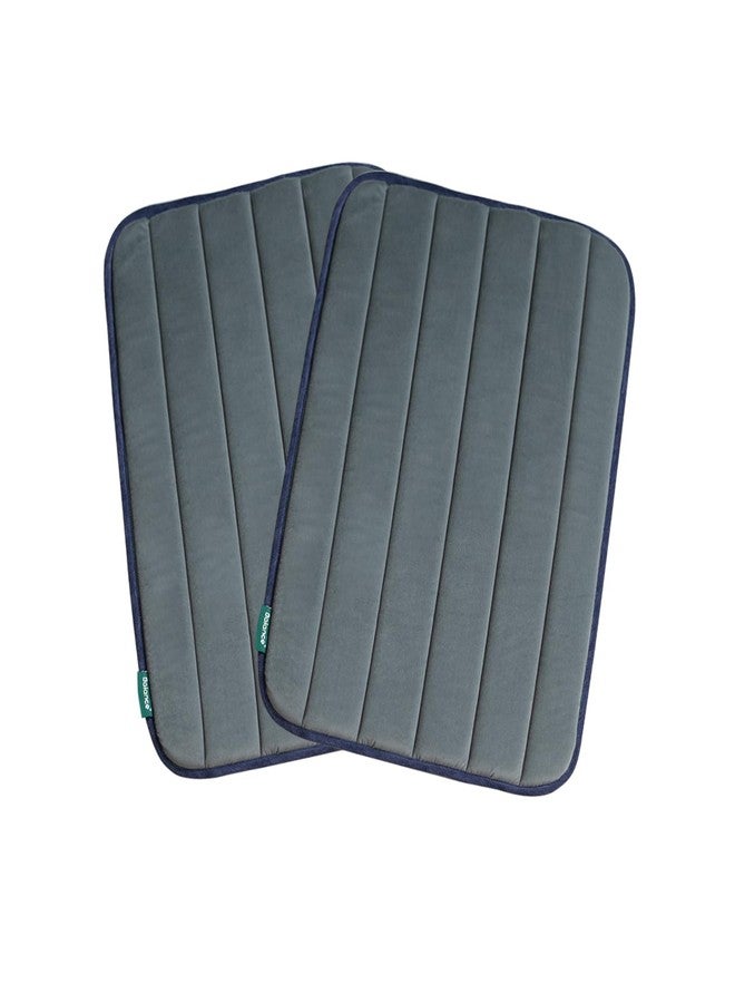 بالنس وسادة قفص الكلاب من BALANCE، حصيرة قفص إسفنجية للكلاب، وسادة قفص قابلة للغسل ومقاومة للماء، حصيرة قفص مسطحة للكلاب الصغيرة، عبوتان - Image 1