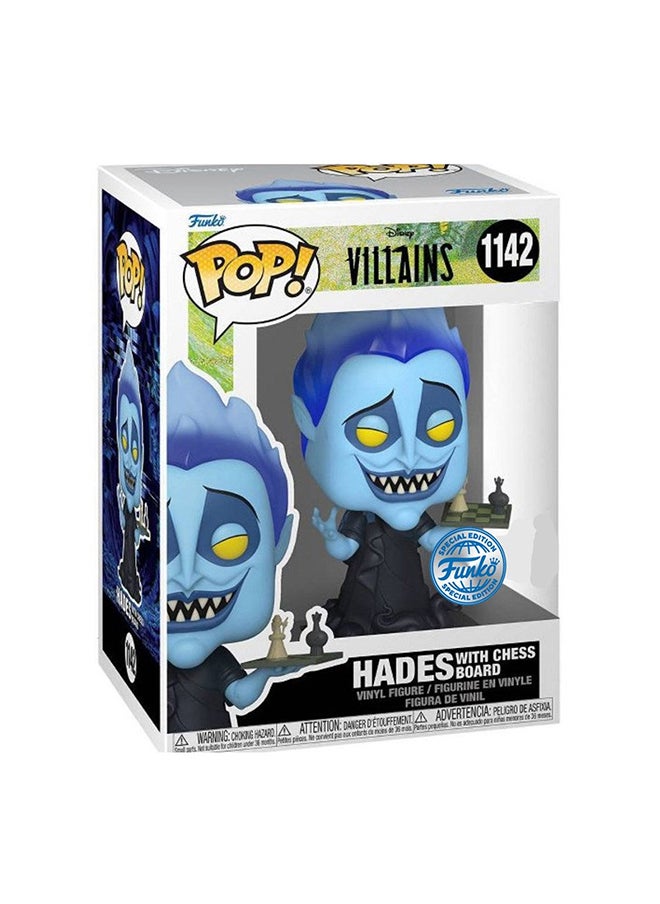 Funko Disney Villains - Hades w/Board (Exc), Collectible Action Vinyl Figure - 58639  - Image 2