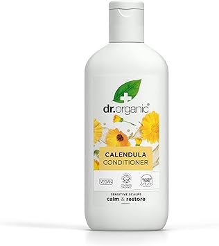 dr.organic بلسم دكتور أورجانيك كاليندولا خالي من العطور للبشرة الحساسة للرجال والنساء طبيعي نباتي خالي من القسوة خالي من البارابين SLS 265 مل قد يختلف التعبئة والتغليف - Image 1