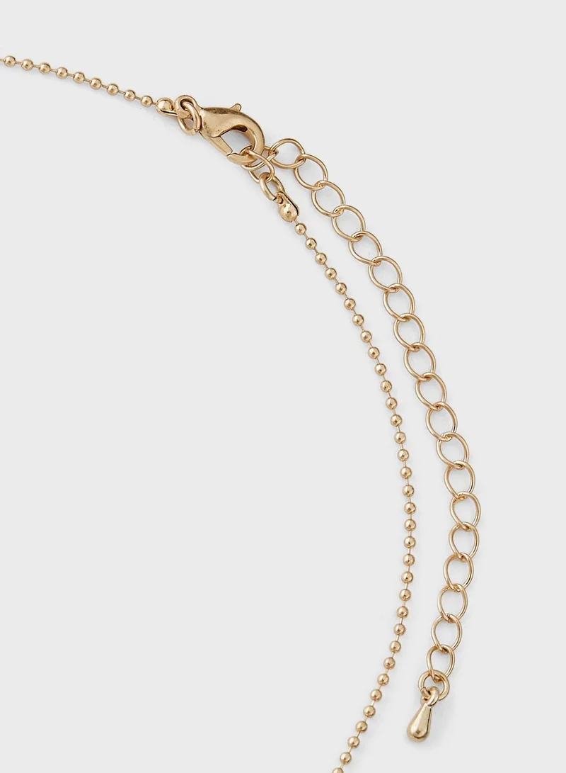 ELLA Pearl Pendant Necklace