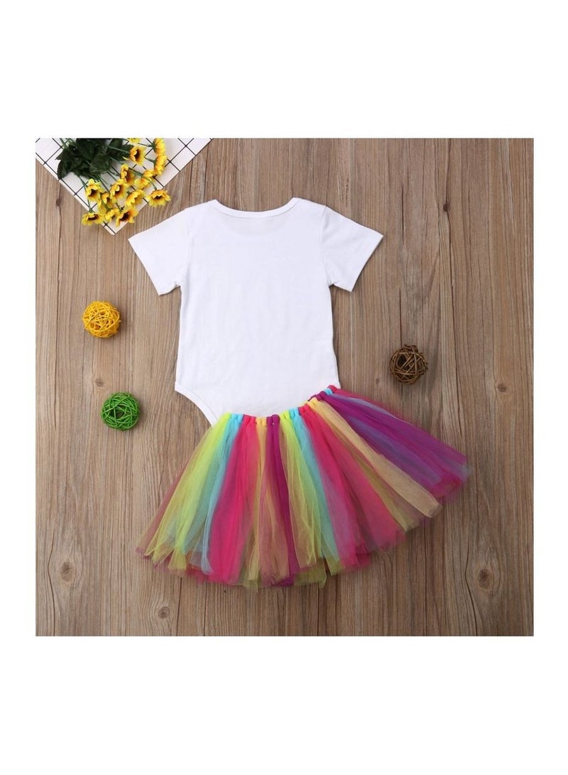 We Happy First Birthday Baby Girl Costume Dress - Image 5