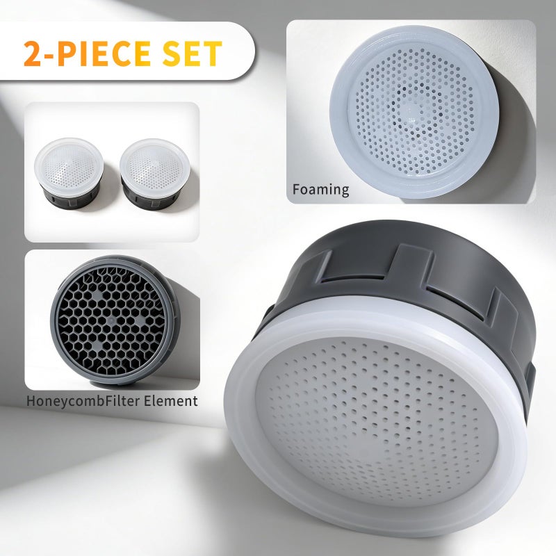 DZQPPC 216721 Water Faucet Aerator for Moen Bathroom Kitchen Sink Inserts Replacement Parts 1.0 gallon per minute 2 pcs - Image 5