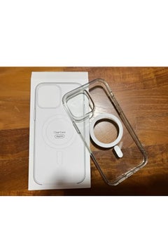 Magnetic Magnetic mobile phone case (iPhone 11 Pro), compatible with MagSafe, thin transparent mobile phone cover, shockproof, made of thermoplastic polyurethane  - Image 2
