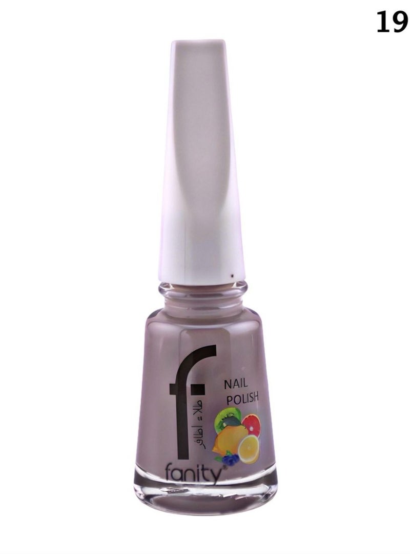 فانيتي طلاء أظافر – درجة 019 + مزيل طلاء أظافر مجاني - Image 1