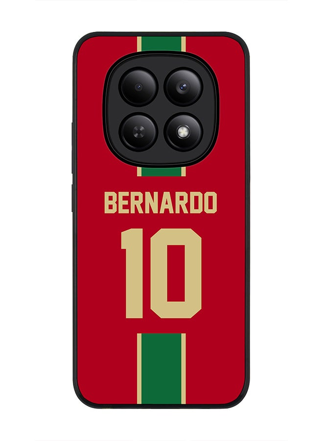 For Xiaomi Redmi Note 15 4G Case,Slim fit Camera Protection, Shockproof Thin Phone cover  - Football - Portugal,  Bernardo