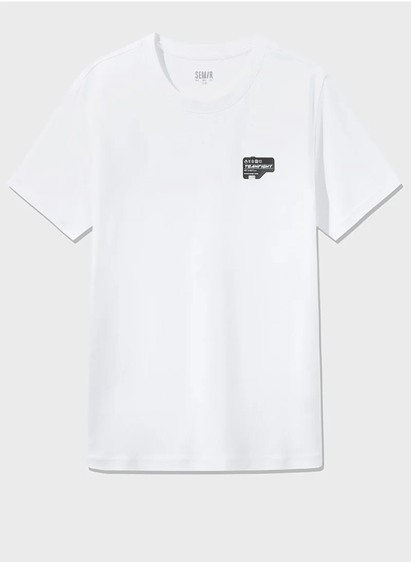 SEMIR Crew Neck Short Sleeves T-Shirt