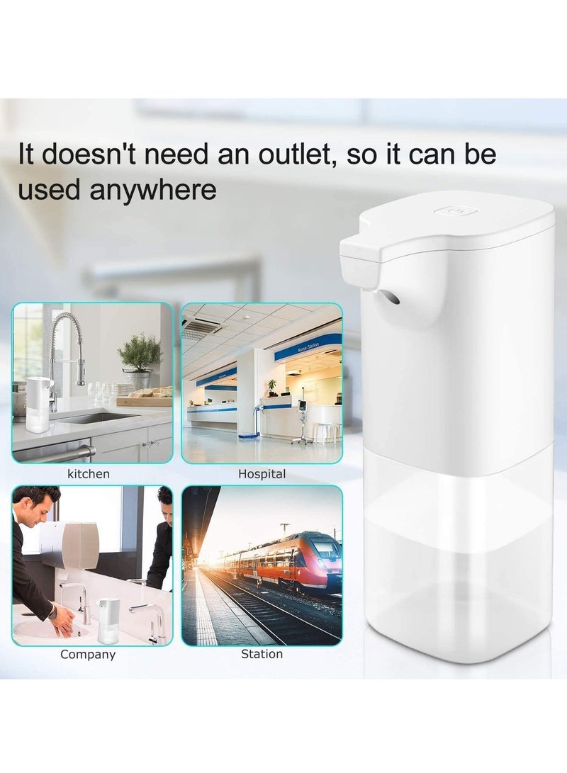 Captaintech Automatic Hand Sanitizer Dispenser, 350ml Touchless Liquid Bottles Soap Dispenser Waterproof for Kitchen Bathroom Home Restaurant Hotel - Image 3