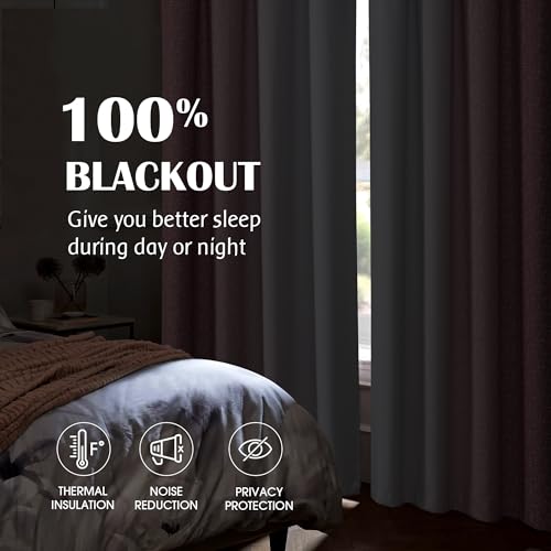 Geomoroccan Ombre 100% Blackout Curtains 84 Inches Long 2 Panels for Bedroom Living Room Pink White Gradient Patterned Room Darkening Thermal Insulated Rod Pocket Window Treatment Drapes - Image 2