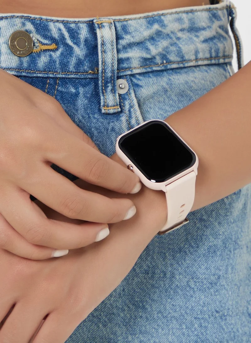 جينجر Smart Watch With Bluetooth Call, Heart Rate, Blood Pressure And Blood Oxygen Monitoring