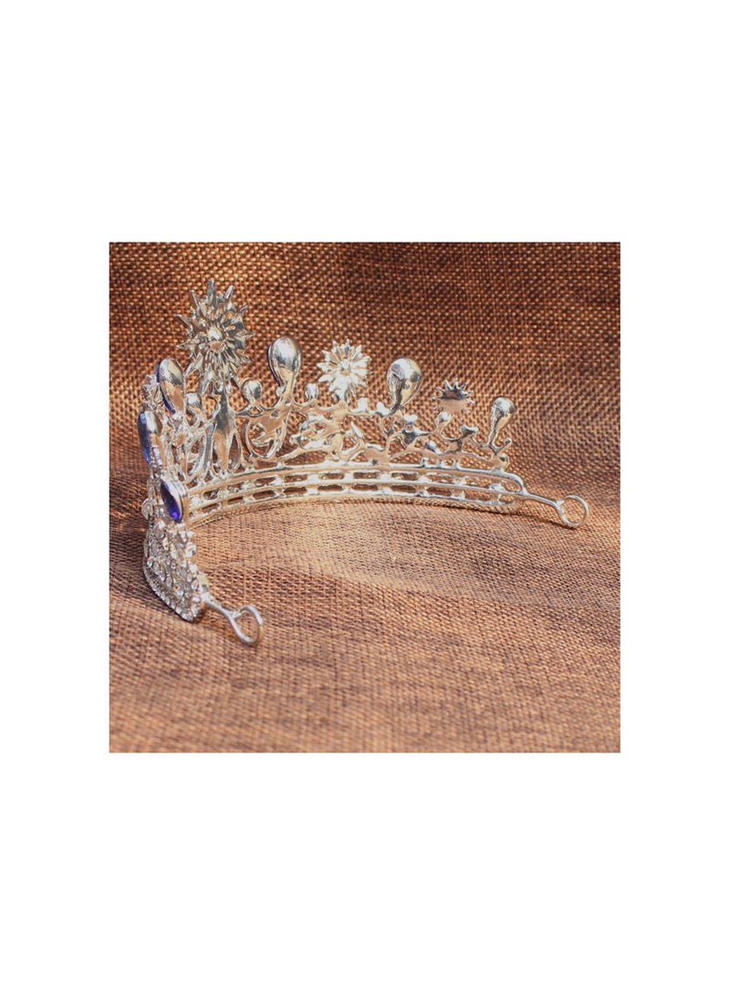 GGOOT Tiara Bridal Headpieces Diamond Rhinestone Luxury Headbands - Image 3