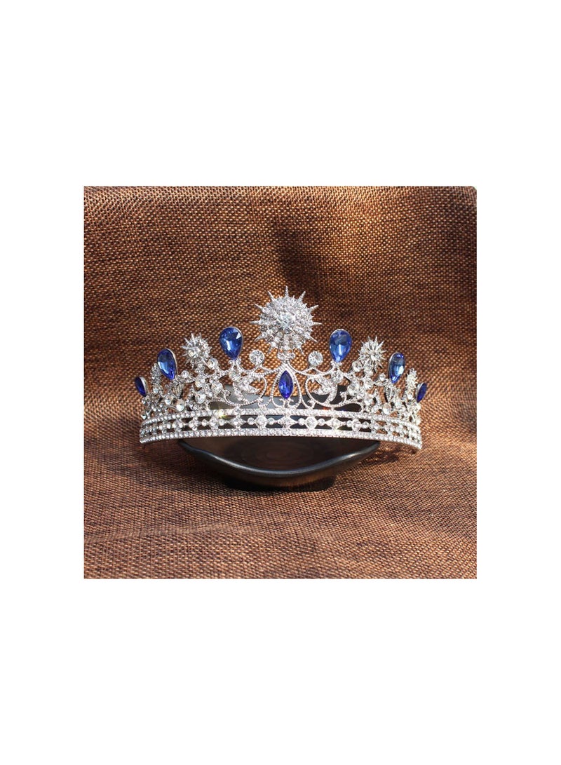 GGOOT Tiara Bridal Headpieces Diamond Rhinestone Luxury Headbands - Image 4