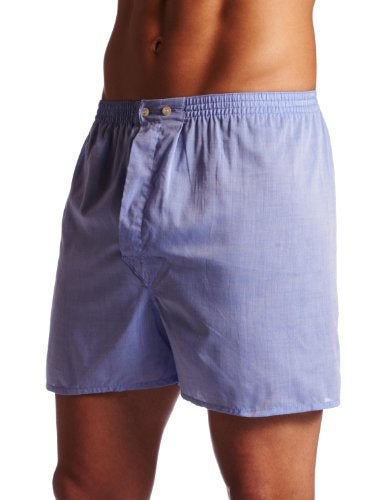 Derek Rose Men's Amalfi Boxer Short, Blue, XX-Large - Image 1