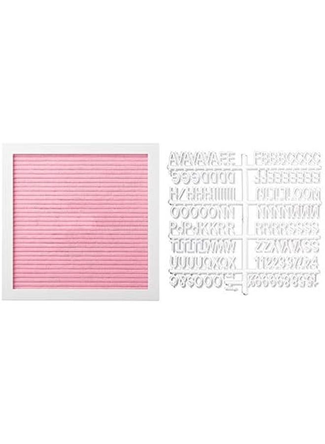 بيرل هيك لوح خشبي كلاسيكي للأطفال، تذكار للصور، دعامة لوح حروف وردية اللون، تذكار لمعالم الطفل، ديكور حضانة الطفل، دعامة إعلان الطفل، 294 حرفًا - Image 3