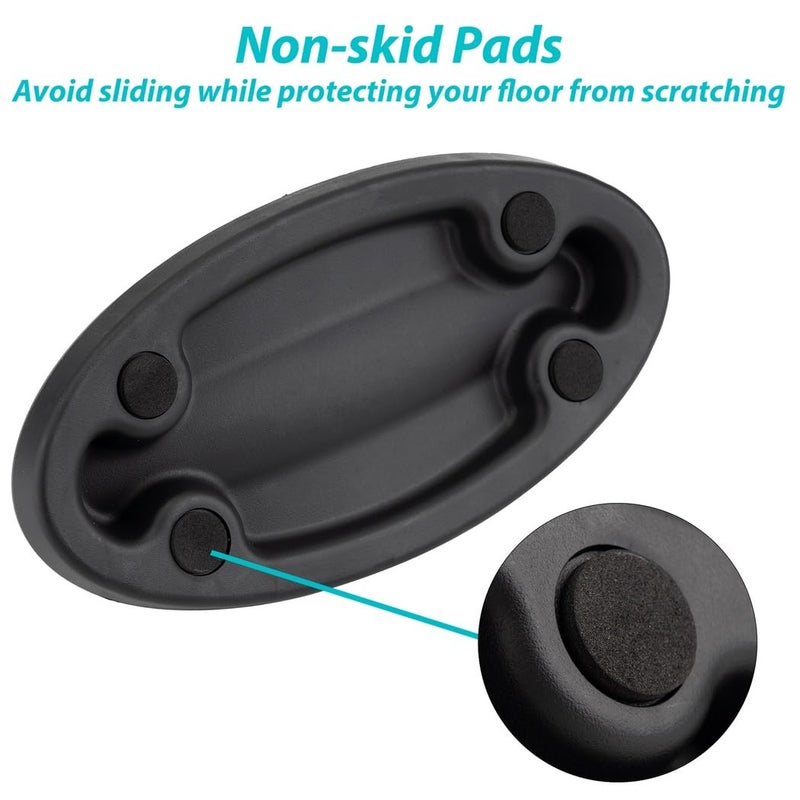 Heavy Duty Plastic Front Wheel Riser Block for Indoor Bike Trainer Stand Non Skid - Image 5