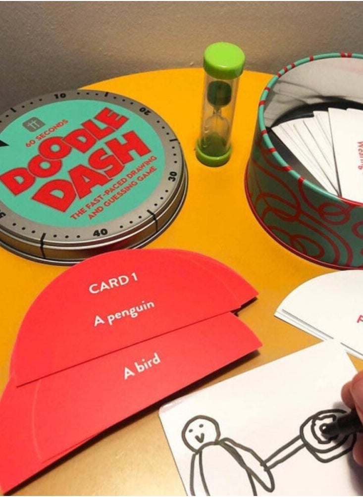 Talking Tables Doodle Dash In A Tin Game - Image 1