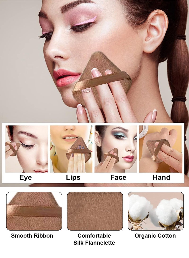 هومار كيت مجموعة فرش مكياج، 42 قطعة من أدوات المكياج، كريم أساس صناعي فاخر، بودرة إخفاء العيوب، ظلال العيون، أحمر الخدود، مجموعة فرش مكياج مع إسفنجة مكياج، منفاخ بودرة للمبتدئين والمحترفين، بني - Image 4