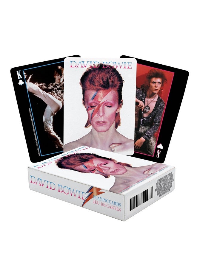 Aquarius AQUARIUS David Bowie Playing Cards - David Bowie Themed Deck of Cards for Your Favorite Card Games - Officially Licensed Merchandise & Collectibles - Image 1