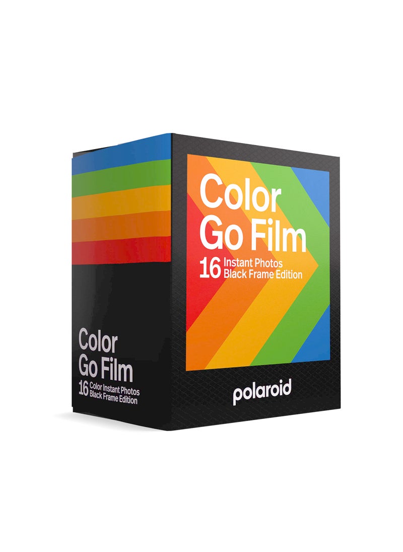 Polaroid Polaroid Go Color Film - Black Frame (16 Photos) (6211) - Only Compatible with Polaroid Go Camera  - Image 2