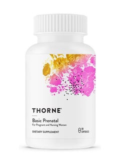 Thorne Basic Prenatal - For Pregnant and Nursing Women Dietary Supplement - 90 Capsules  - Image 1