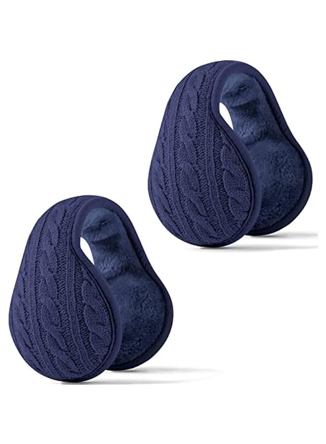 Ear Muffs For Winter Men Women, Fleece Ear Warmers Winter Warm Earmuffs For Cold Winters Adjustable - Image 1